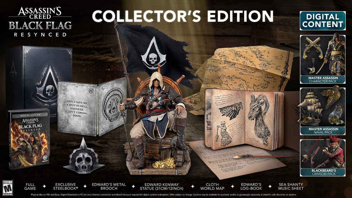 Assassin’s Creed Black Flag Resynced: $200 Edition Divides Fans
