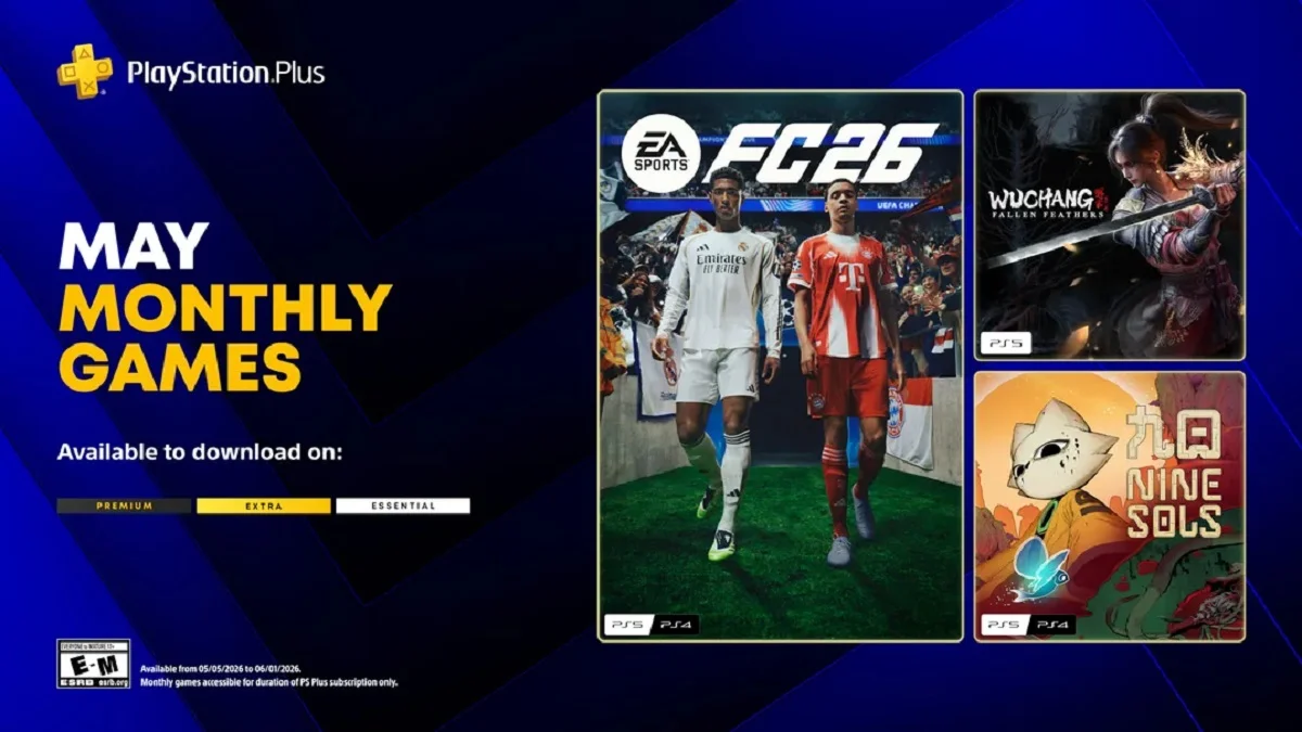 PS Plus May 2026: EA Sports FC 26 and Two Soulslikes Land May 5