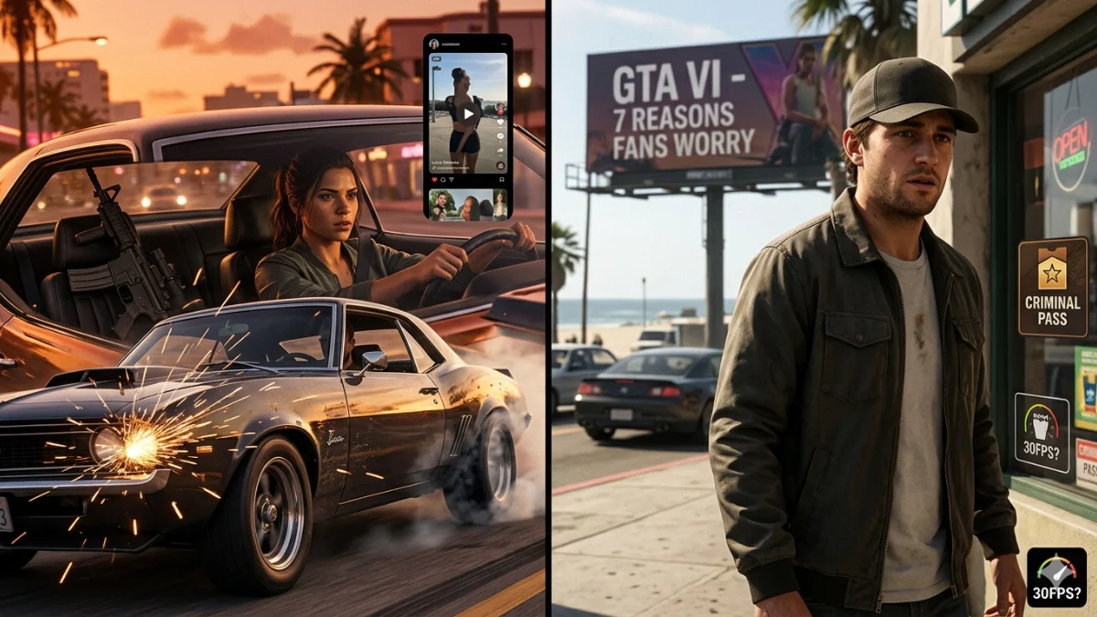 Top 7 GTA 6 Worries Fans Fear Before Launch