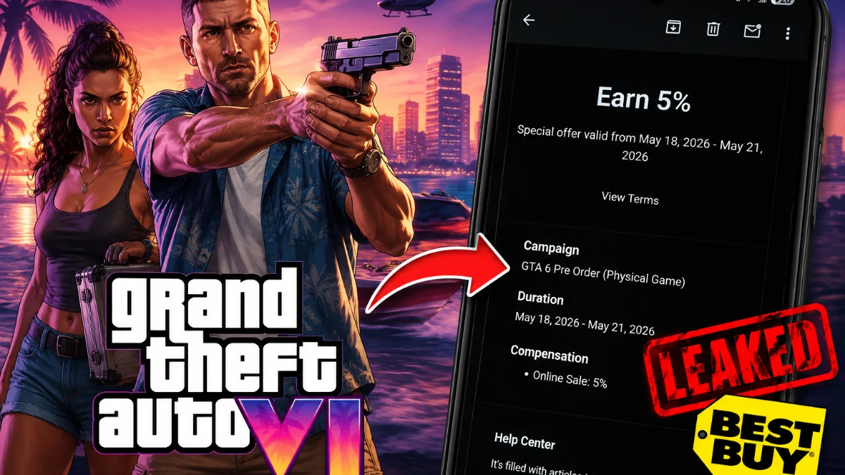 GTA 6 Pre-Orders: Leaked May 18 Date