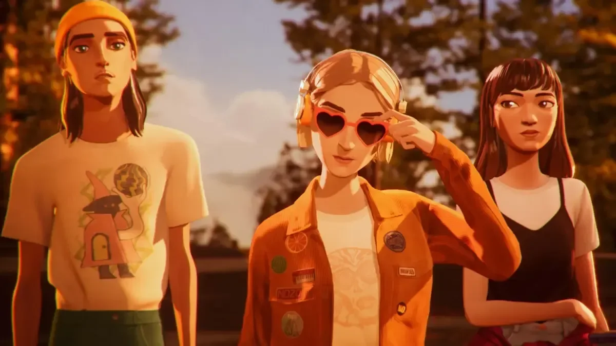 Rockford wearing sunglasses during a golden-hour outdoor scene in Mixtape